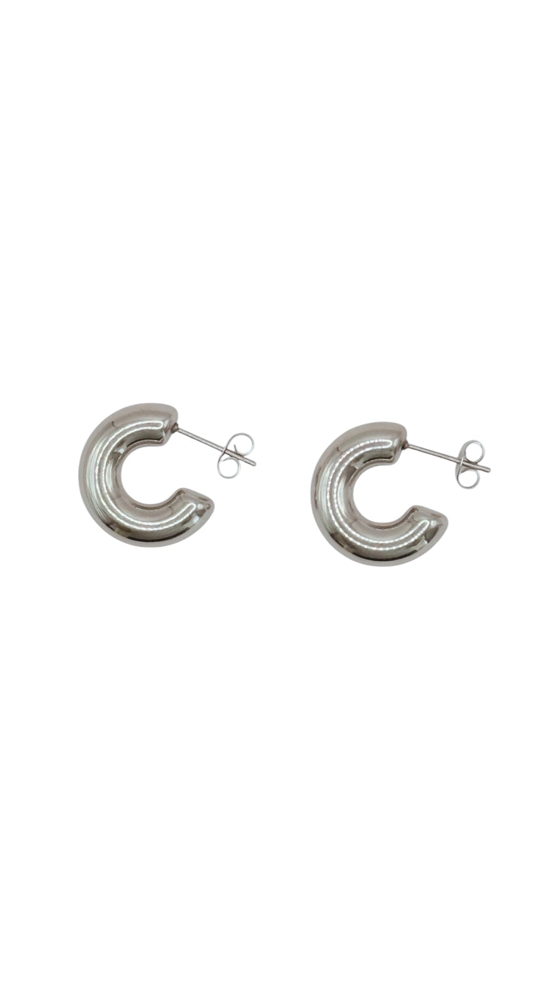 Aretes arracadas Marie plata