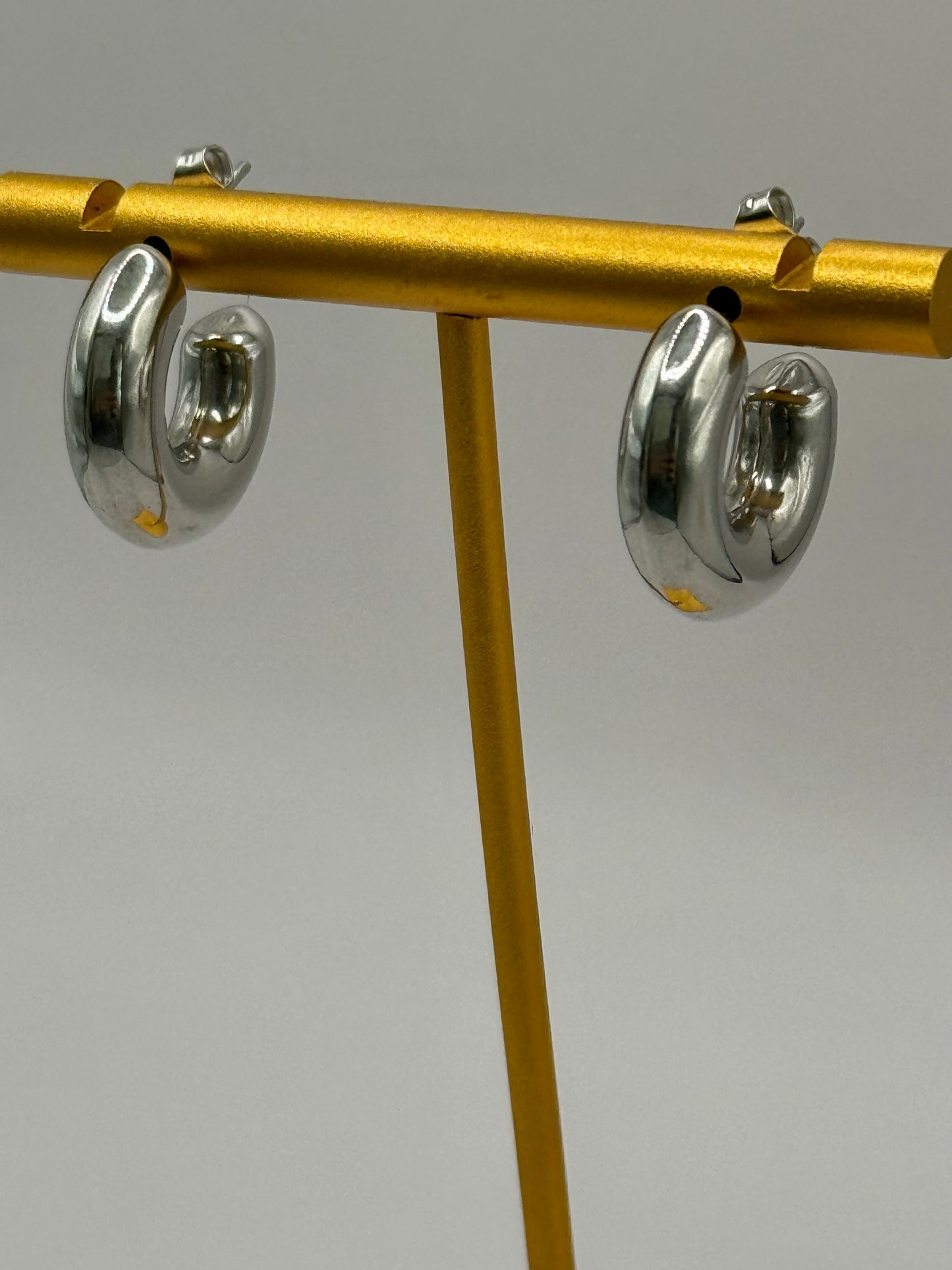 Aretes arracadas Marie plata