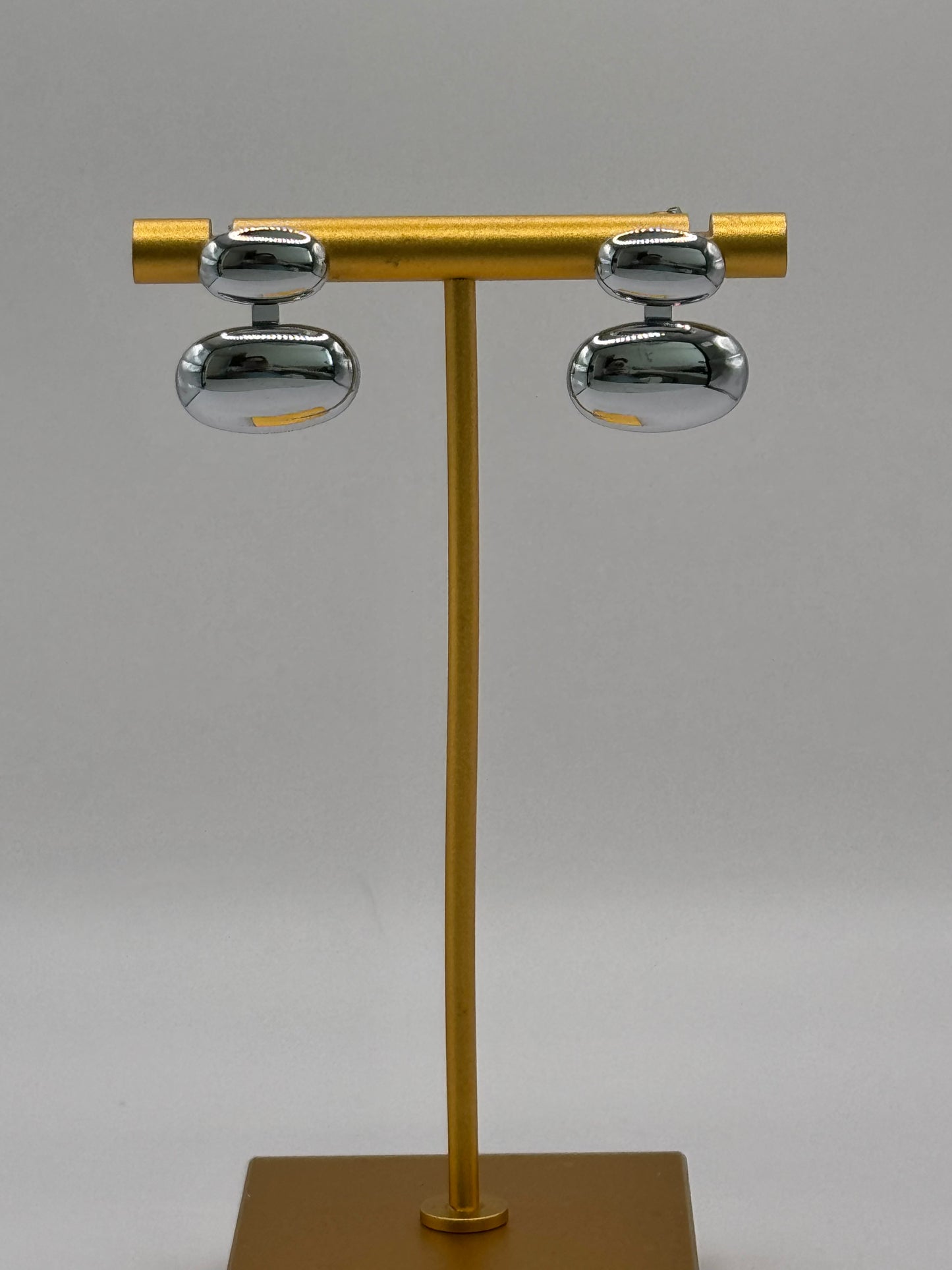 Aretes colgantes Pierre plata