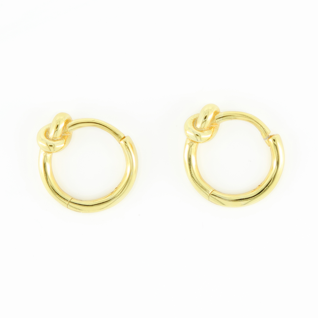 Aretes Huggies Yoko Oro