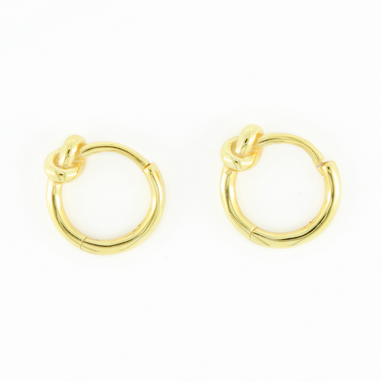 Aretes Huggies Yoko Oro